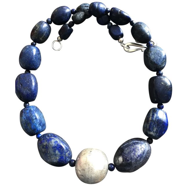 Lapis lazuli halskæde